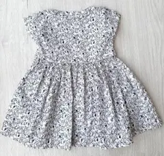 Hinano様専用　プチバトー　小花柄ワンピース　18M/81cm