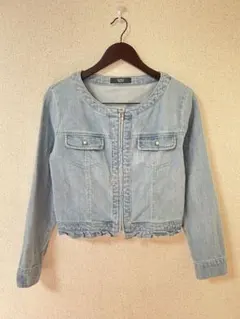 MARBLE WALZ マーブルワルツ デニムジャケット M パールパーツ