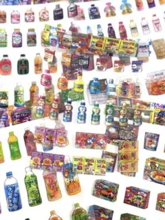 115)飲み物　食べ物　スナックシール　お菓子シール　5シート