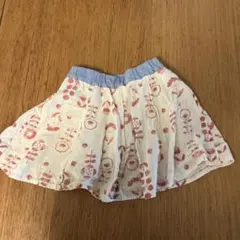 セラフ麻花柄フレアスカートパンツ100のサムネイル