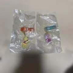 一番くじ　くまのプーさん　J賞アクリルチャーム　プーさん＆ピグレット