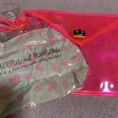 ビニールバックとクラッチバックセット