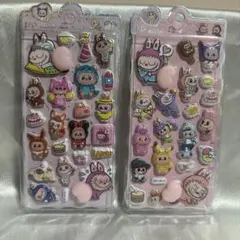 ᒪᗩᗷᑌᗷᑌ ラブブ おしりシール2枚セット