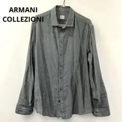 ARMANI COLLEZIONI メンズ 長袖シャツ グレーのサムネイル