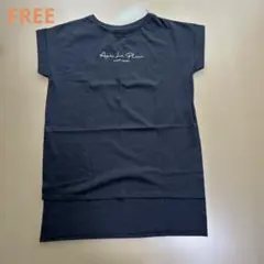 any FAM ロゴ刺繍 半袖Tシャツ チャコールグレー Fのサムネイル