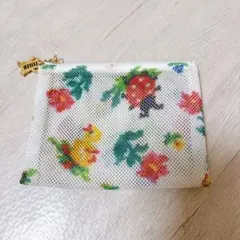 FEILER ハイジ メッシュポーチS ホワイトフェイラー