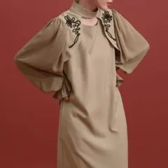 コード刺繍ボレロセットワンピース