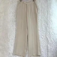 LOWRYS FARM ローリーズファーム スラックス パンツ アイボリー L