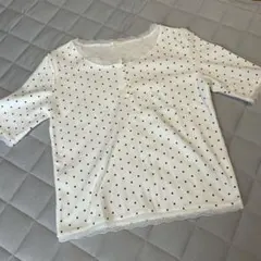 apres jour clair ドット柄 レース 半袖Tシャツのサムネイル