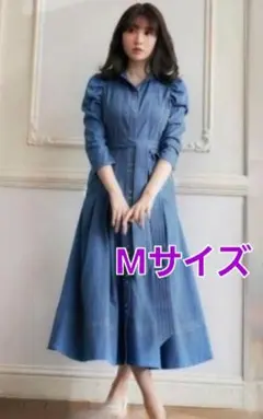 Herlipto Tiered Denim Mini Dress デニムワンピ - メルカリ