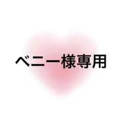 ベニー様専用