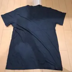 GU 半袖Tシャツ ブラック 無地 クルーネック