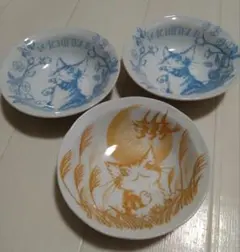 新品☆非売品 わちふぃーるど 猫のダヤン 小鉢3枚セット