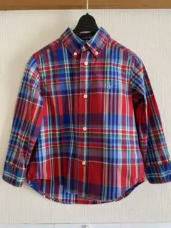 ラルフローレン 長袖 チェック シャツ 3 3T 100cm