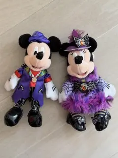 Disney ミッキー ミニー ぬいぐるみバッジ 2016年 ハロウィーン
