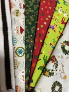 クリスマス パッチワーク 生地