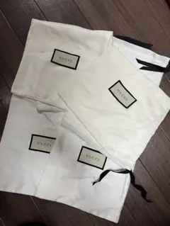 GUCCI シューズ 保存袋 4枚セット