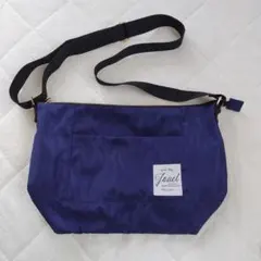 【美品】Jouet ネイビー ショルダーバッグ　ナイロンのサムネイル