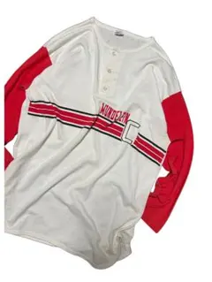 80's USA製 Champion フットボールT 染込み トリコタグ XL
