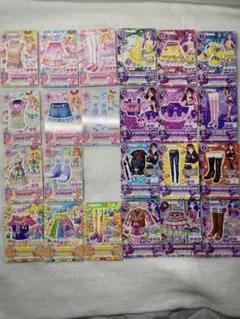 アイカツ カード セット コーデ 星宮いちご 神崎美月 紫吹蘭 冴草きい