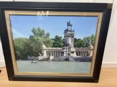 大城真人「夏のレティーロ公園」絵画 額装 風景画 アート - メルカリ