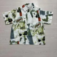 柄シャツ　半袖