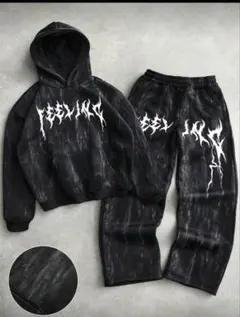 ☆最安値‼️ 新品未使用　売切れ続出 長袖上下セットアップ、ここでの購入は❌