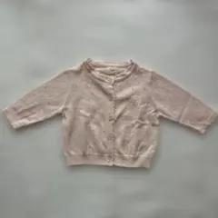 MONBÉBÉ ピンク カーディガン S