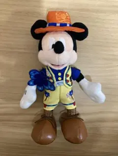 グリーティングトレイル ミッキー ぬいぐるみバッジ