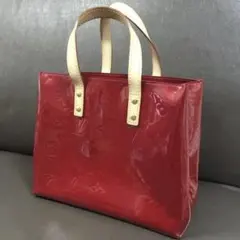 美品♡ルイヴィトン リードPM ヴェルニ トートバッグ♡赤