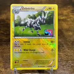 ポケモンカード【英語版】ゼブライカ 42/114 リーグプロモ❗️のサムネイル