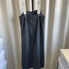 デニム　ジャンパースカート