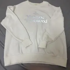 レディース　オーブプリントスウェットトレーナー　裏起毛　可愛い　ワンホン　韓国