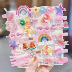 カラフルヘアピンセット 14点