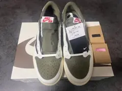 【あんしん鑑定利用可】ナイキ エア ジョーダン1 ロウ × トラヴィス・スコット