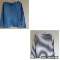 【11/8までyüwaiip⭐︎様ご予約品】ボーダー長袖TシャツL 2枚セット