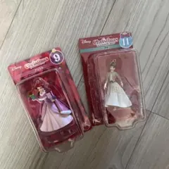 クリスマスオーナメントくじ　ディズニー　アリエル　アナ