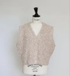 Gypsohila Poodle Vest white - メルカリ