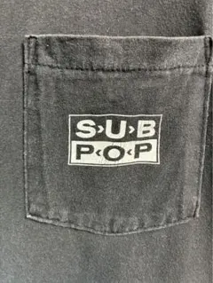 90s SUB POP ポケットＴsizeLのサムネイル