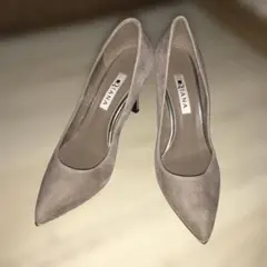 DIANAグレー スエード ハイヒールサイズ23