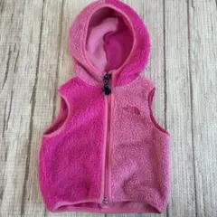 THE NORTH FACE フリースベスト 90サイズ ピンク