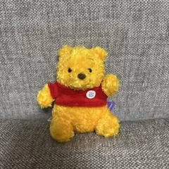も*ん様 プーさん　ふわふわ　ボールチェーン　マスコット　ハートランド　ディズニ