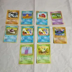 ポケモンカード　旧裏 拡張シートシリーズ　10枚セット！バラ売り可能です。