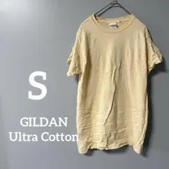 GILDAN Ultra Cotton S ベージュ Tシャツ