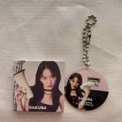 LE SSERAFIM SAKURA、CD チャーム未使用品