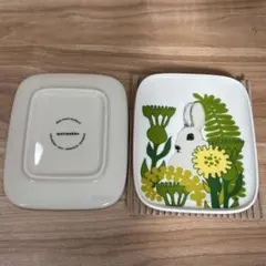 marimekko Puput Piilosilla プレート2枚　未使用品 marimekko Puput Piilosilla プレート2枚 未使用品 - メルカリ