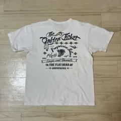 フラットヘッド　バックプリントTシャツ　40 golden ticketのサムネイル