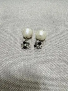 コットンパールピアス