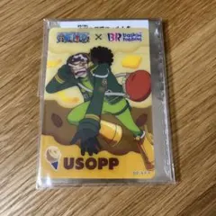 ワンピース ✖️ サーティワン　ウソップ　USOPP コラボカード