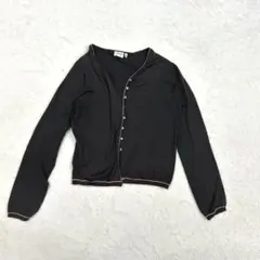 ARMANIアルマーニコレッツォーニ　長袖カーディガン 綿100% 羽織り（A4のサムネイル